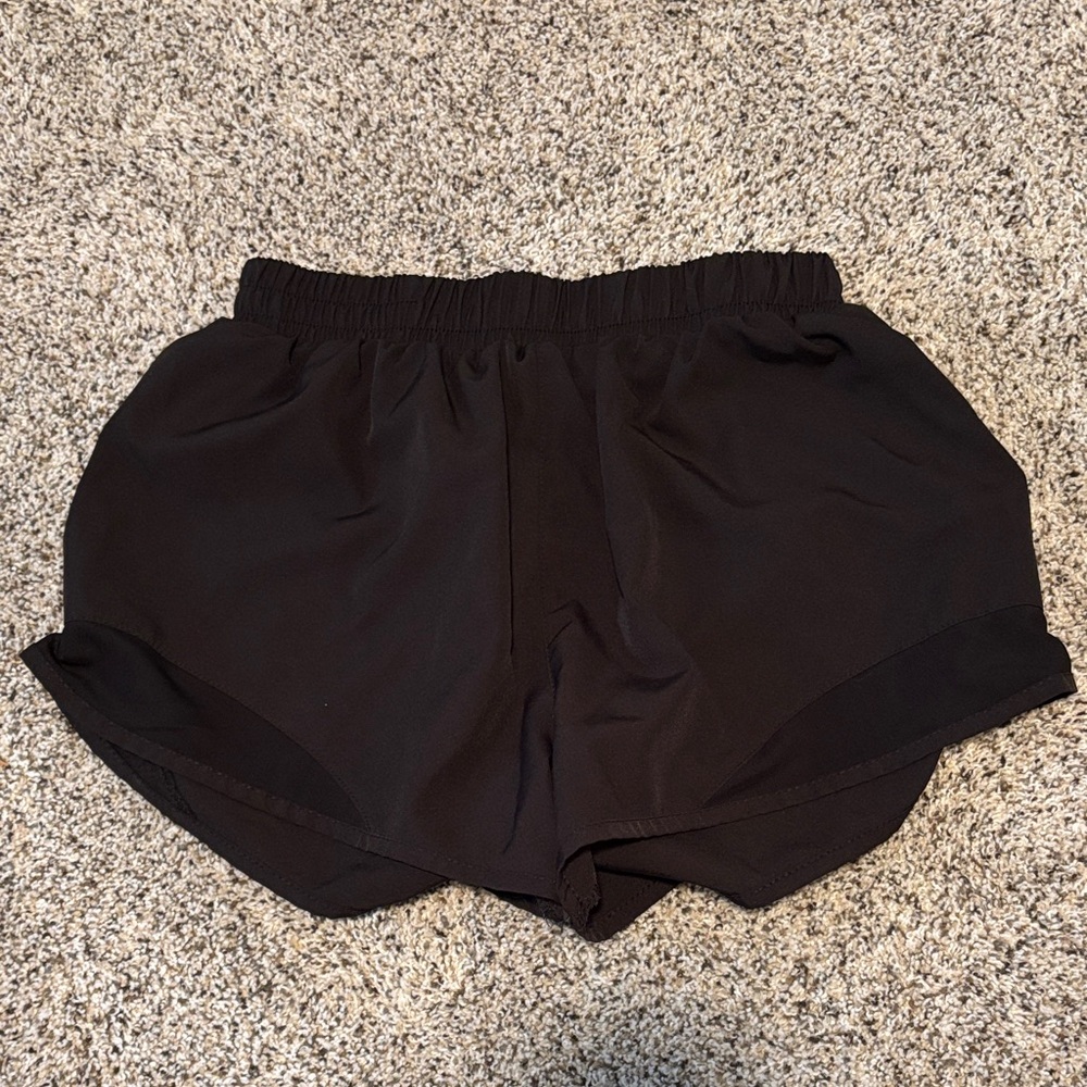 Women's Black Athletic Shorts